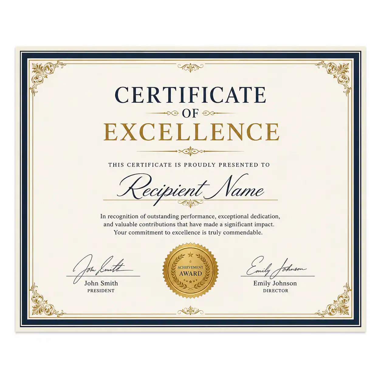 Certificate Printing