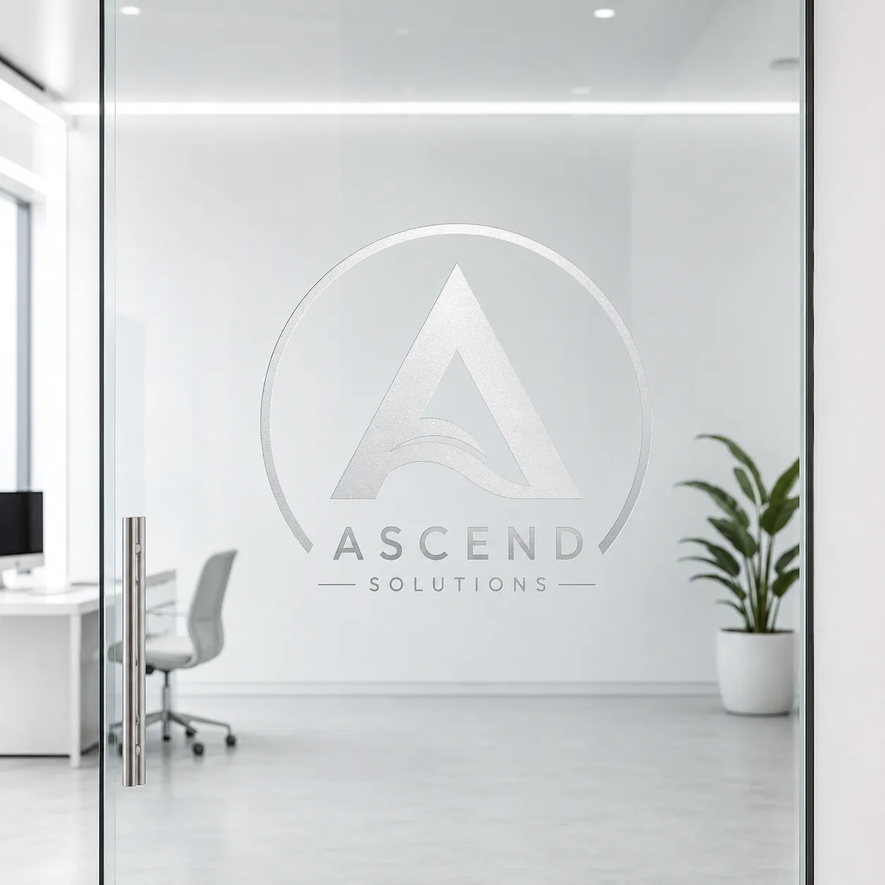 Frosted Glass Sticker